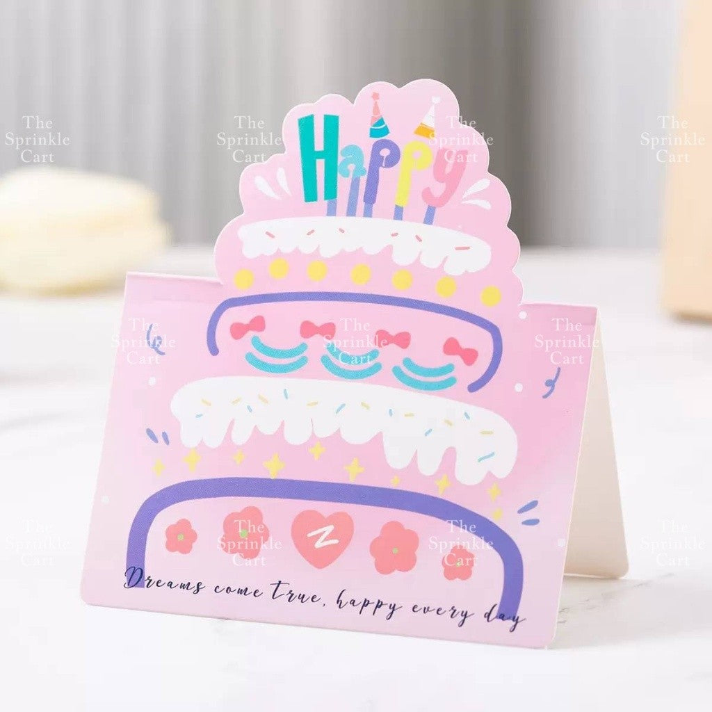Greetings Gift Cards Message Envelope for Birthday Mother's Day and Valentine's Day TSC