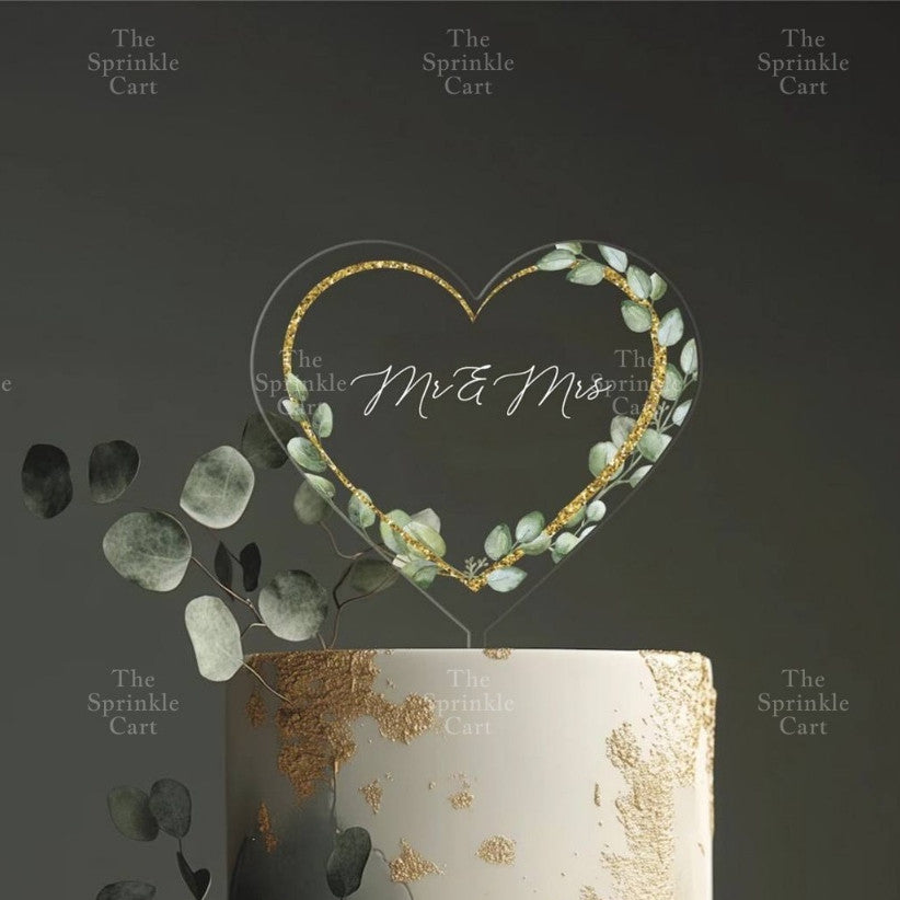 Transparent Happy Birthday Acrylic Topper Cake Decoration TSC