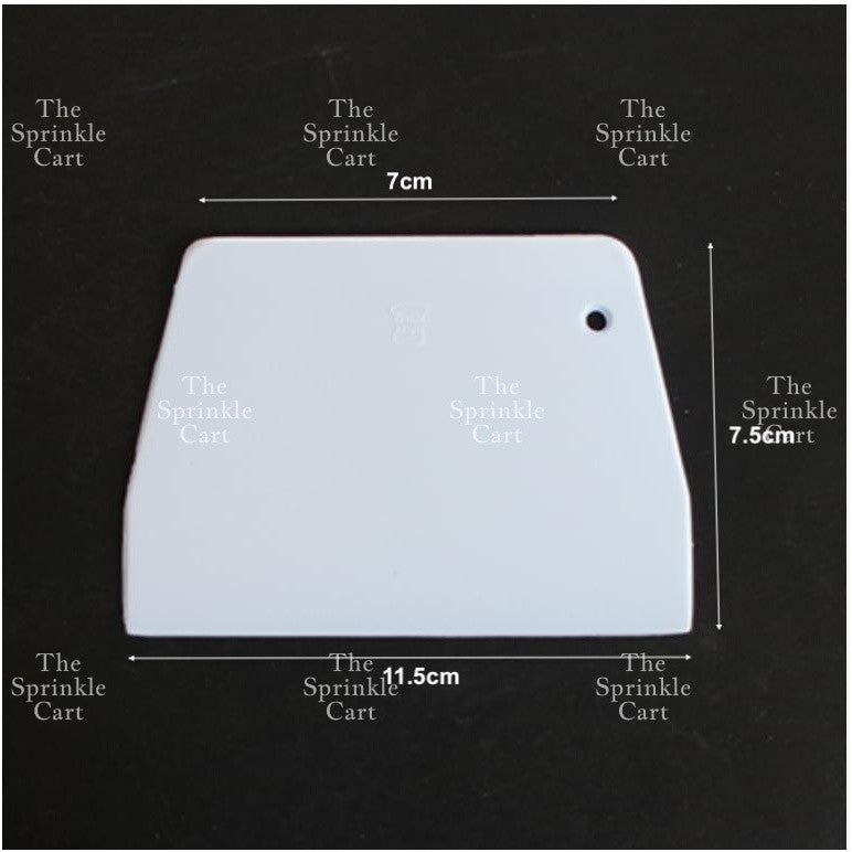 Big Dough Cutter Scraper Large Size Plastic Scraper for baking dough