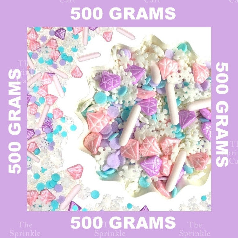 500grams Christmas Valentines Halloween Themed Edible Sprinkles Dragees Cake Decoration