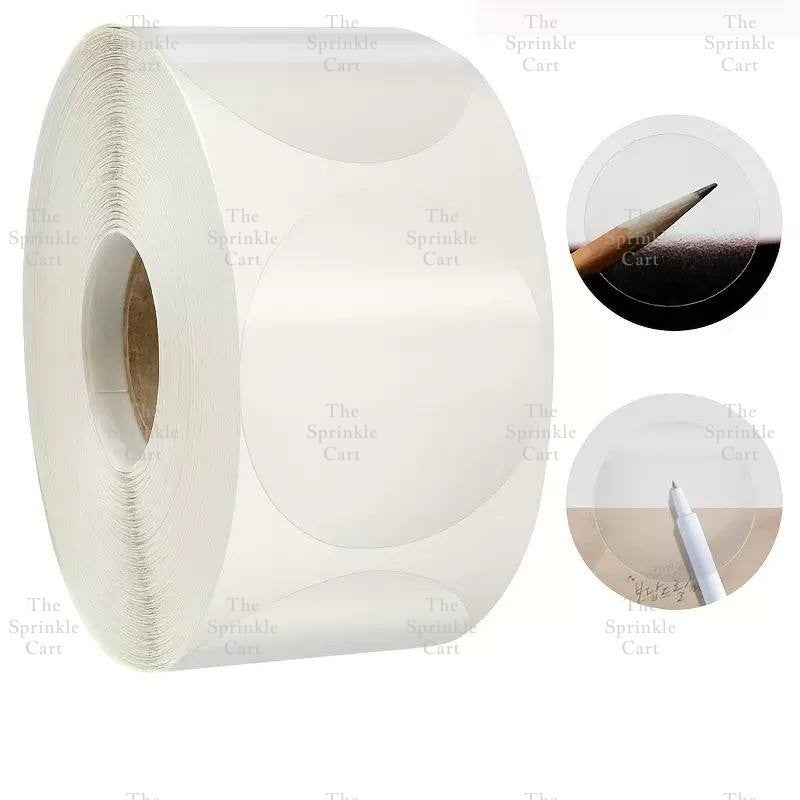 Self-adhesive Round Square Sticker and Sticky Tape Packaging TSC