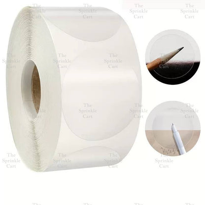 Self-adhesive Round Square Sticker and Sticky Tape Packaging TSC