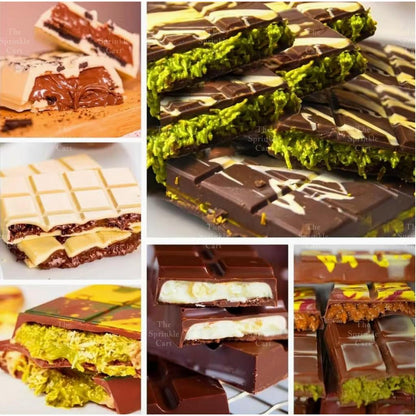 Silicone Chocolate Molder Bar Baking Jelly Resin Crafting Molder Decoration Chocolate Series