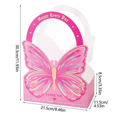 1pc Flower Basket Paper Holder for Floral Arrangement DIY Gift Bouquet TSC