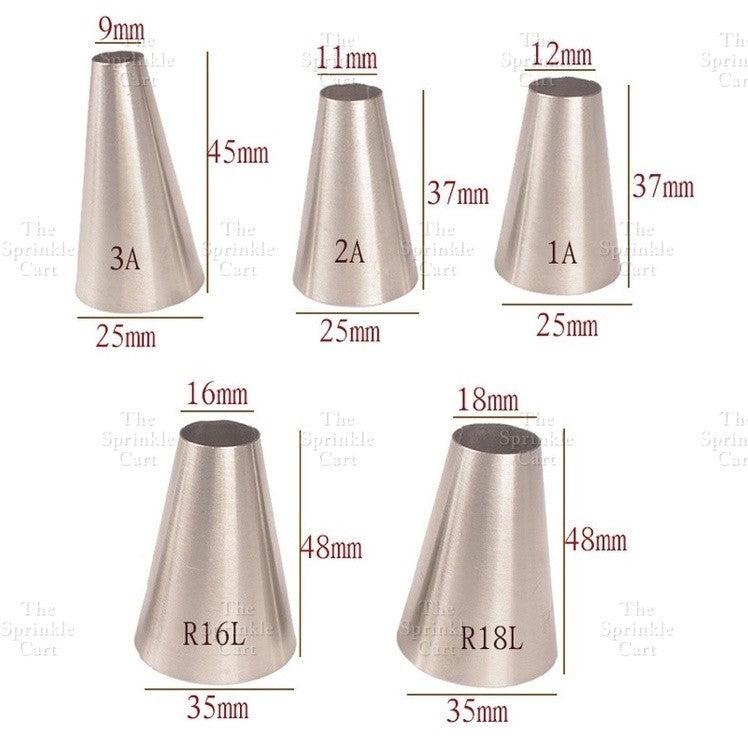 Nozzle Set with Piping Bag for Icing Cake Decoration TSC