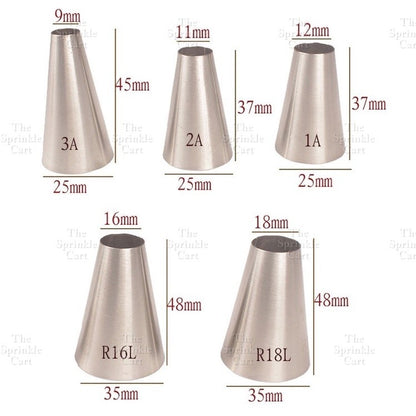 Nozzle Set with Piping Bag for Icing Cake Decoration TSC