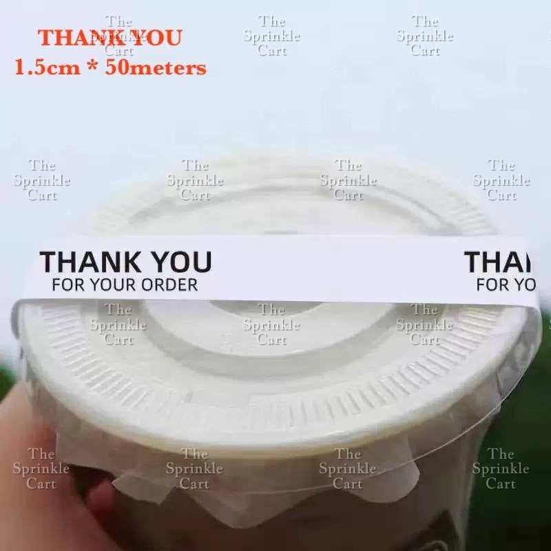 Self-adhesive Round Square Sticker and Sticky Tape Packaging TSC