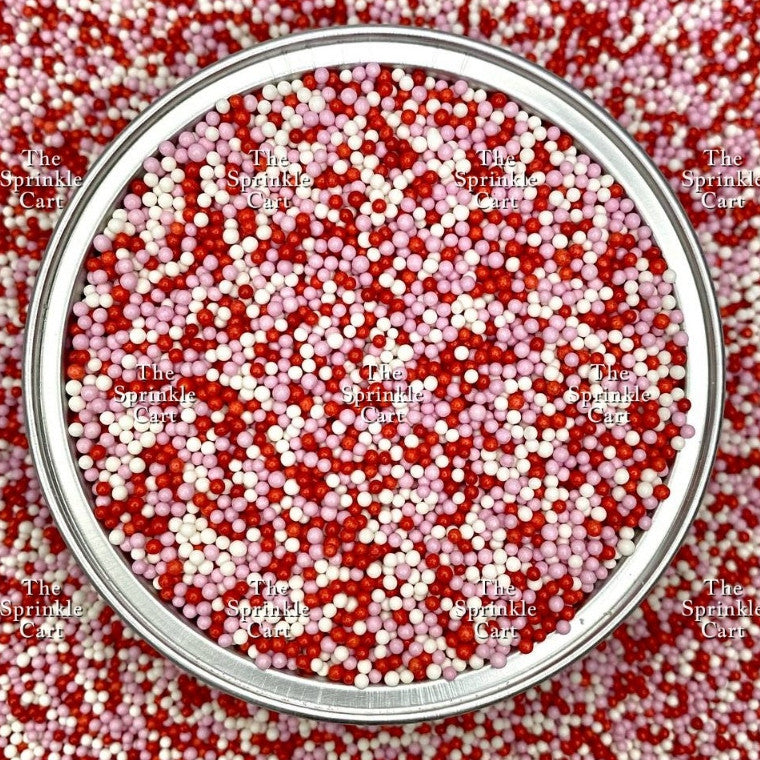 Non-Pareils Edible Sprinkles Dragees Bauble Cake Decoration Sprinkles Colorful 50grams