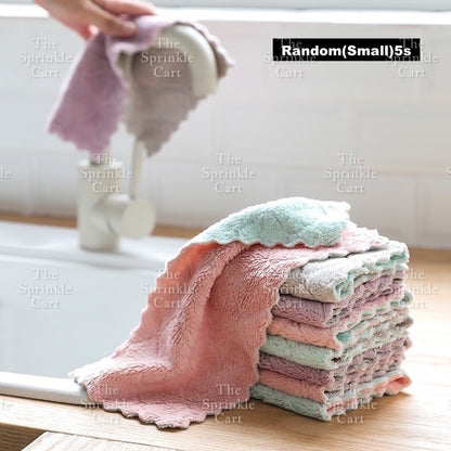 Absorbent Kitchen Towel Microfiber and Dishwashing Cloth Rags Basahan TSC