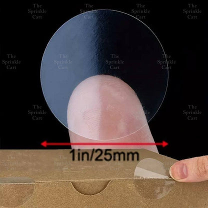 Self-adhesive Round Square Sticker and Sticky Tape Packaging TSC