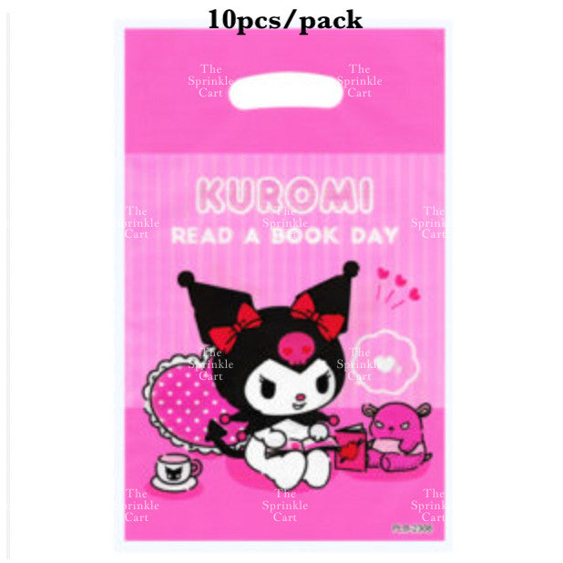 Mini Toys Sanlio Character Cake Topper and Loot Bag Packaging TSC