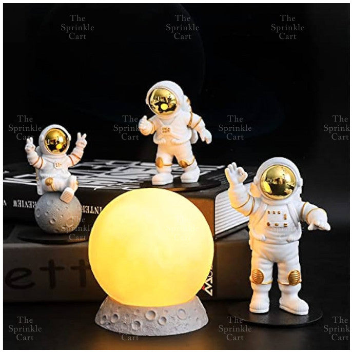 Moon Heart Night Light Lamp LED Cake Topper Decoration TSC