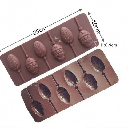 Easter Egg Bunny theme Silicone Mould Fondant Chocolate Cake Crafting Jelly Bakeware Tool TSC