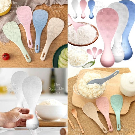 Plastic Rice Ladle  Food Serving Spoon Kitchenware Utensils TSC