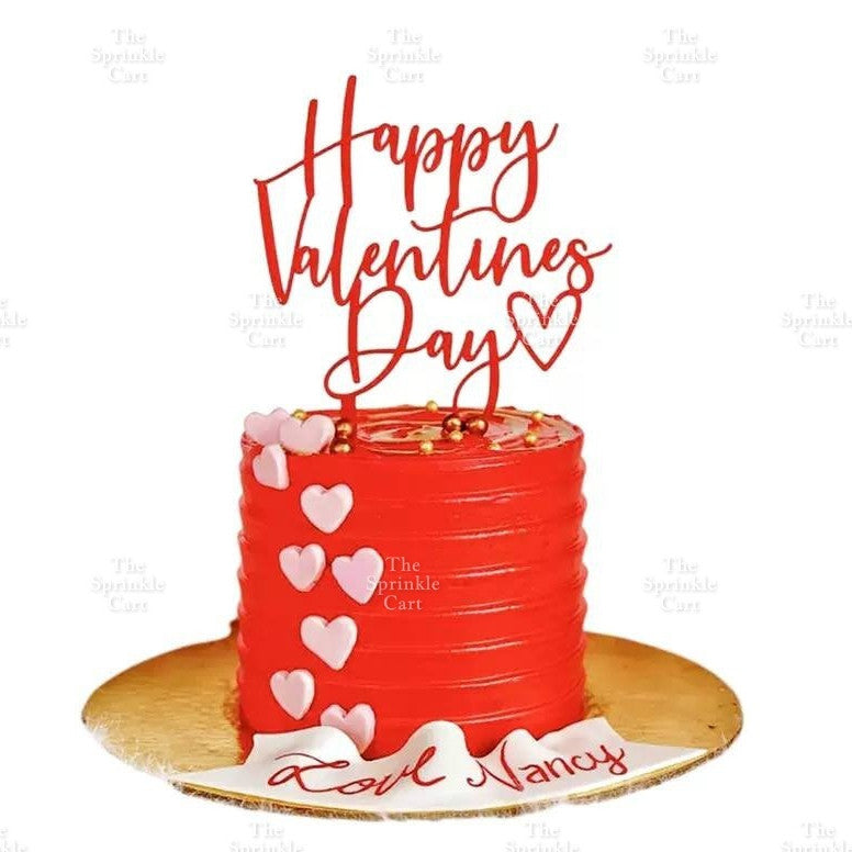 Merry Christmas Happy New Year Holidays Valentines Love Acrylic Cake Topper Decoration TSC