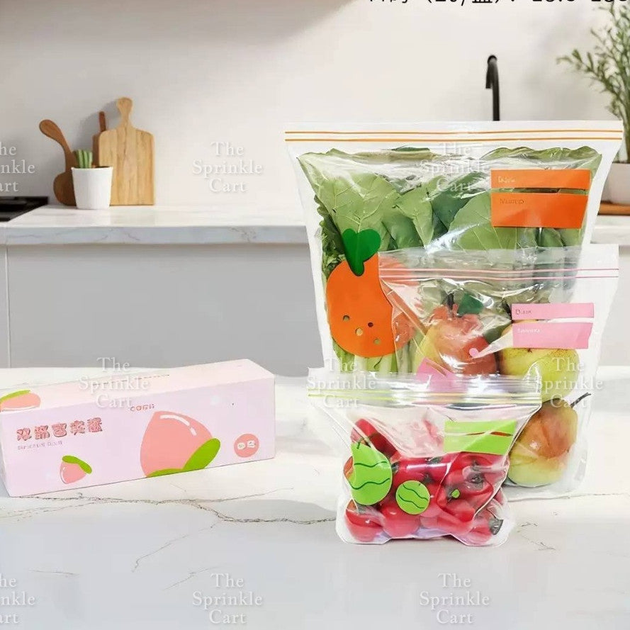 Pull up Food Grade Transparent Zip Sealing Bag for Food Packaging TSC