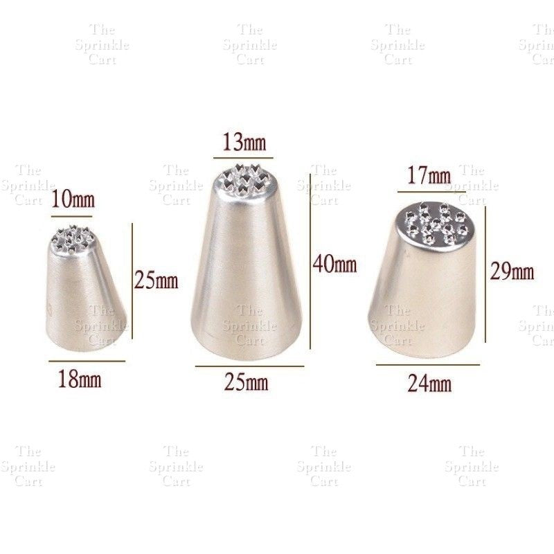 Nozzle Set with Piping Bag for Icing Cake Decoration TSC