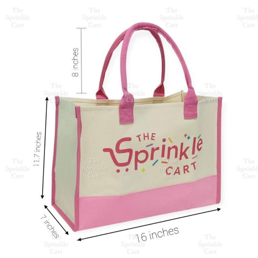 The Sprinkle Cart Tote Bag Merchandise for Shopping and Personal Use TSC