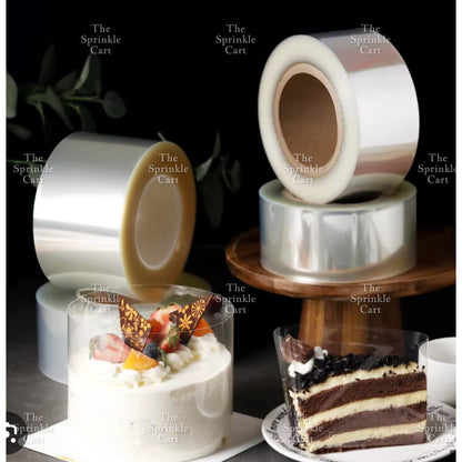 Acetate Cake Kitchen Clear Film Collar Transparent for Cake Decoration TSC