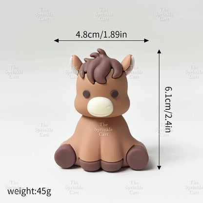 Animal Safari Farm Theme Cake Topper Wild Animal Jungle World Figurine Decoration TSC