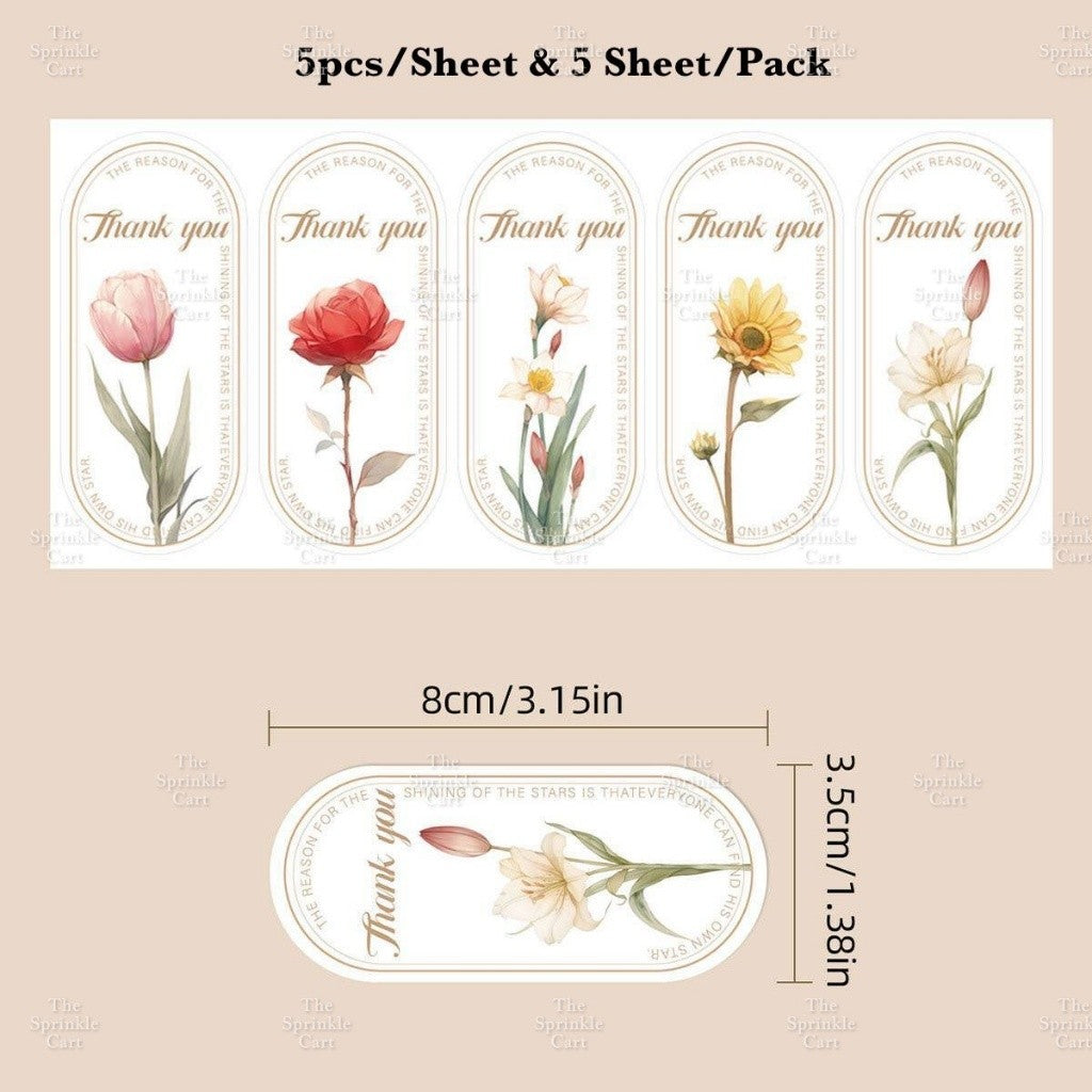 Food Box Sticker Label with Statement and Sticky Tape TSC