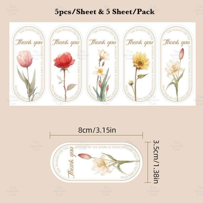 Food Box Sticker Label with Statement and Sticky Tape TSC