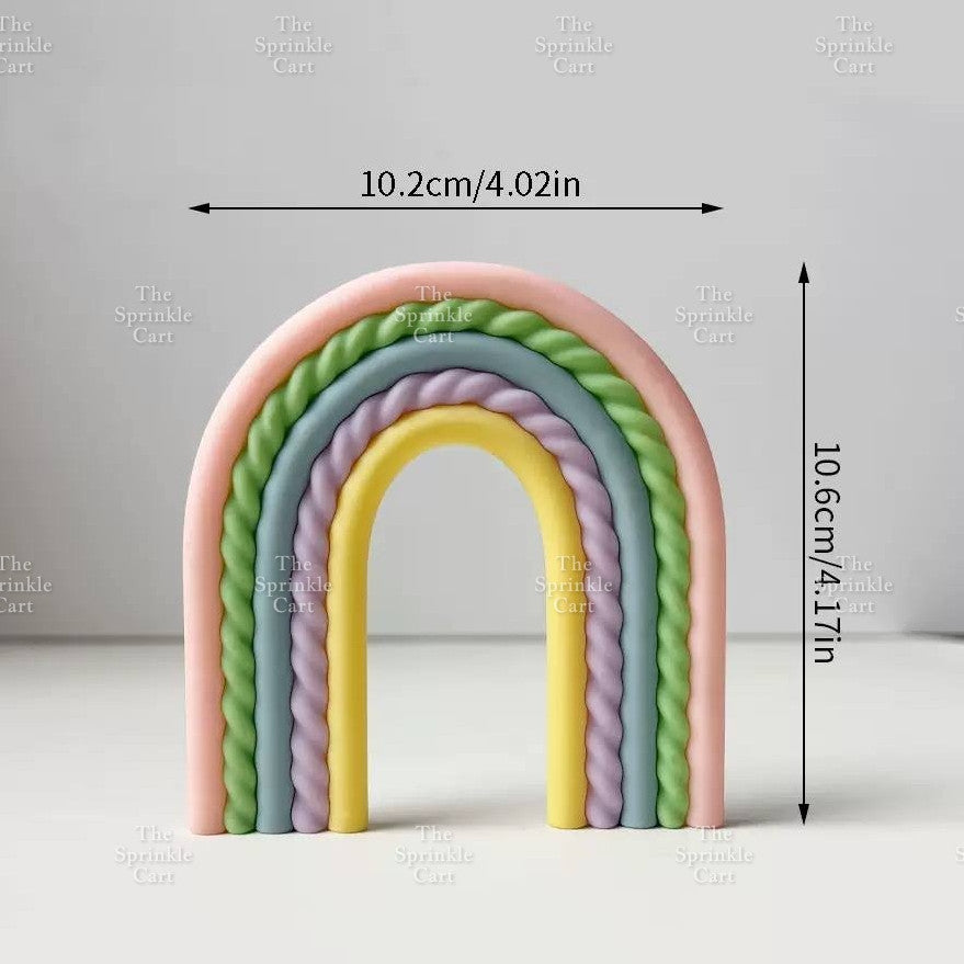 Boho Inspired Large Cross-border Rainbow Topper Decoration TSC