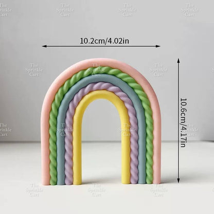 Boho Inspired Large Cross-border Rainbow Topper Decoration TSC
