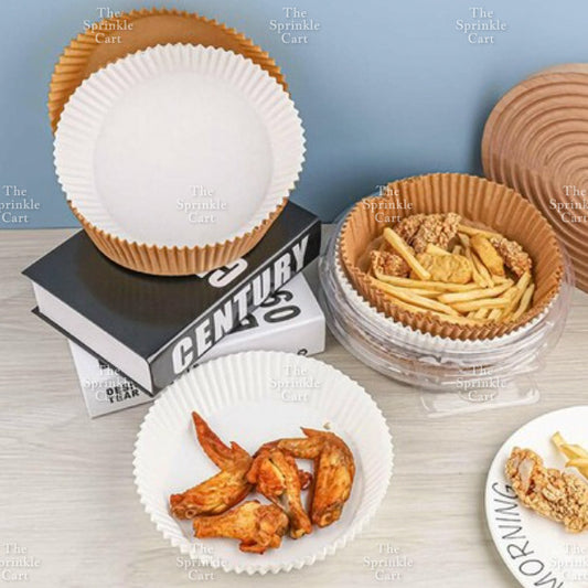 Air Fryer Liner Parchment Paper Disposable Non-Stick Round Airfryer Oil Sheet Liners TSC