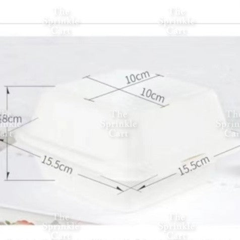 Clamshell Box for Hamburger and Bento Pastry Packaging TSC