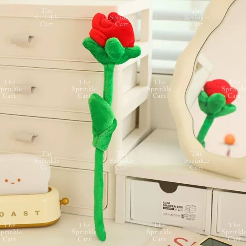 Rose Flower Plushie for Birthday Valentines Giveaway TSC