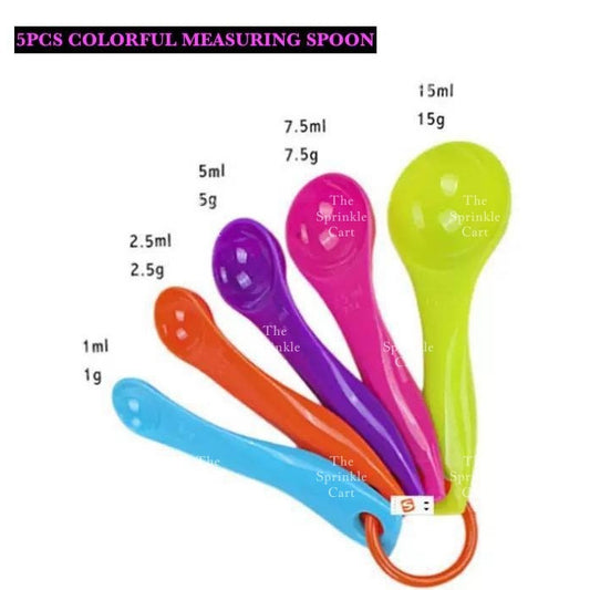 Colorful Measuring Cups and Measuring Spoons Baking Cups Flour Spoon TSC