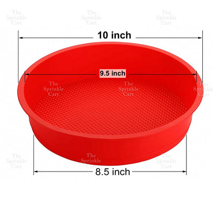 Round Silicone Bento Cake Shape Molder Kitchenware for Baking and Cooking