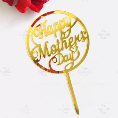 Mother’s Day Father’s Day Theme Cake Acrylic Paper Topper Decoration TSC