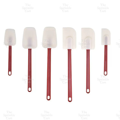 Heat Resistant Silicone Spatula Scraper for Baking Cooking and Commercial Use TSC
