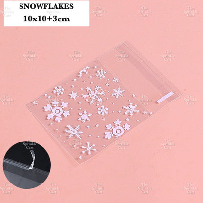 Christmas Theme Resealable OPP and Loot Bag Goodies Packaging TSC