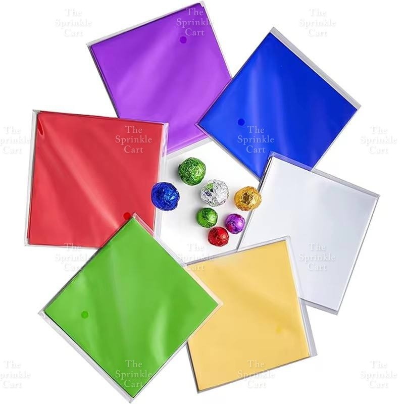 Chocolate Aluminum Foil Wrapper DIY Candy Packaging TSC
