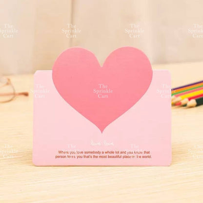 Greetings Gift Cards Message Envelope for Birthday Mother's Day and Valentine's Day TSC