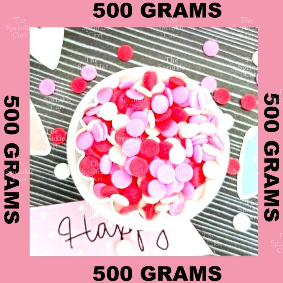 500grams Christmas Valentines Halloween Themed Edible Sprinkles Dragees Cake Decoration