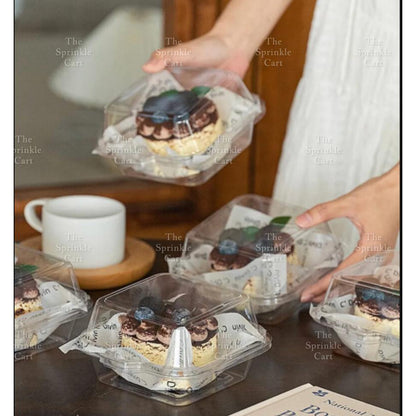Clamshell Box for Hamburger and Bento Pastry Packaging TSC