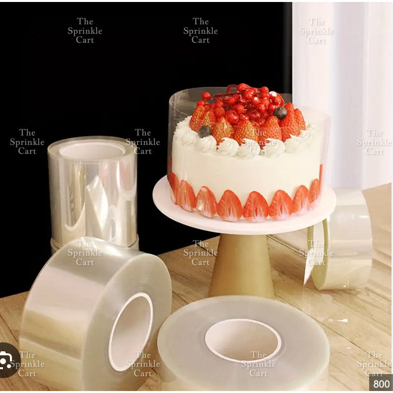 Acetate Cake Kitchen Clear Film Collar Transparent for Cake Decoration TSC