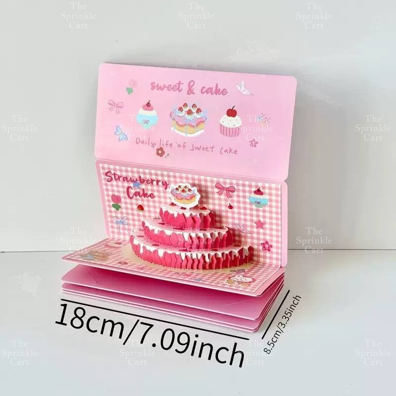 Surprise Money Pulling Box and Money Accordion Angpao Envelope DIY 3D Puzzle Cake Gift TSC