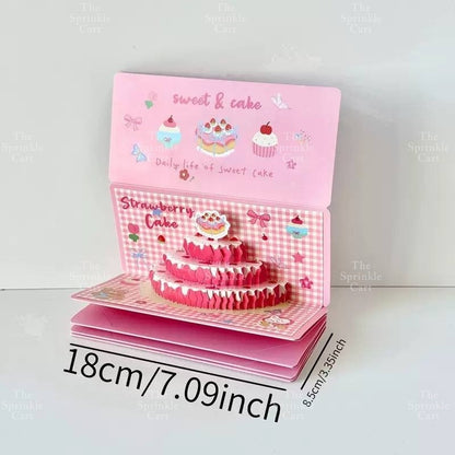 Surprise Money Pulling Box and Money Accordion Angpao Envelope DIY 3D Puzzle Cake Gift TSC