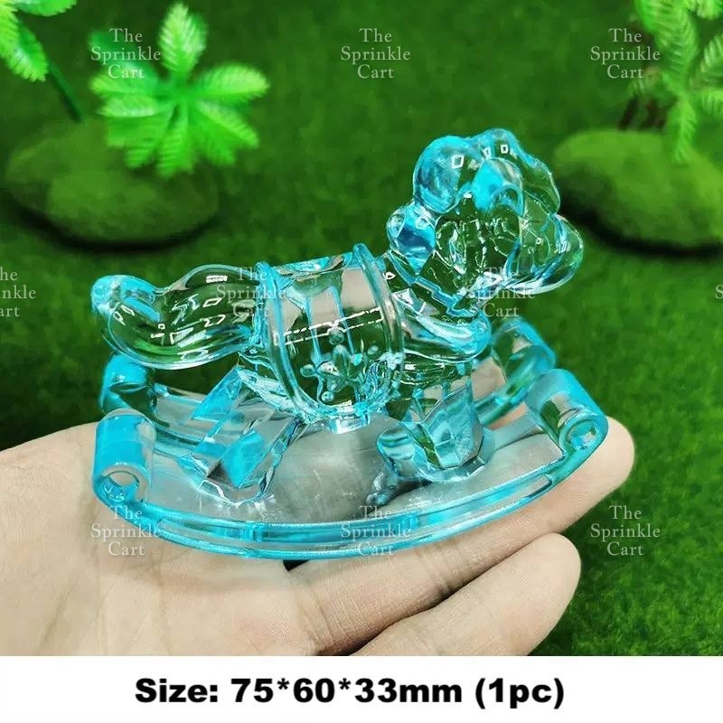 Translucent Crystal Resin Charms Toppers for DIY Cake Decoration Arts and Crafts TSC