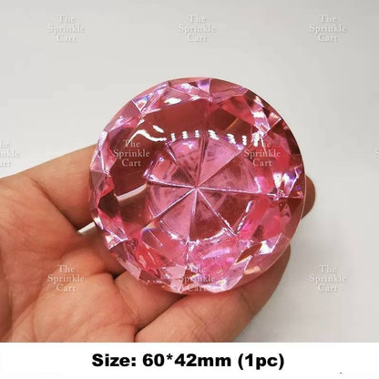 Translucent Crystal Resin Charms Toppers for DIY Cake Decoration Arts and Crafts TSC