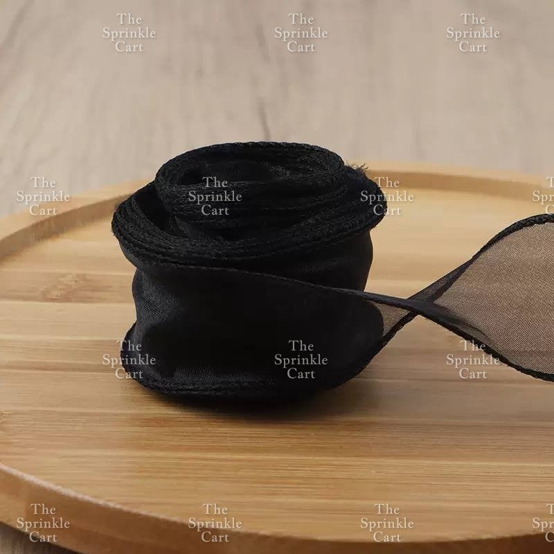 Fishtail Ribbon Wave Net Yarn Mermaid Tail for DIY Flower Bouquet TSC