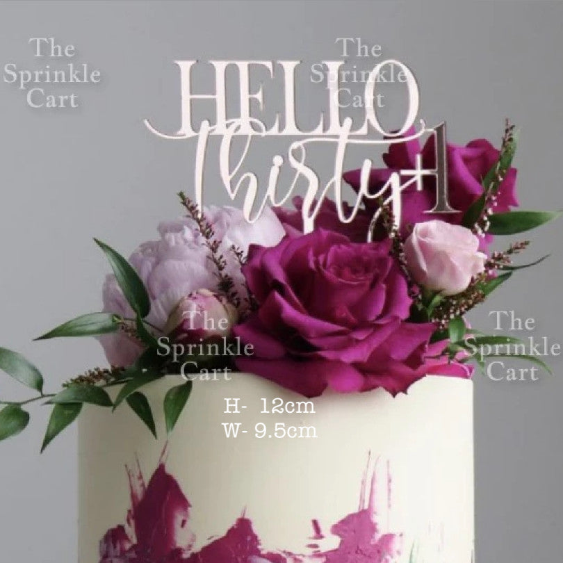 Acrylic Happy Birthday Happy Anniv & Baby Shower Cake Topper Birthday Wedding Party Decoration TSC