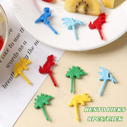 Dinosaur Theme Baking and Bento Packed Lunch Decoration and Toy Party Supplies TSC