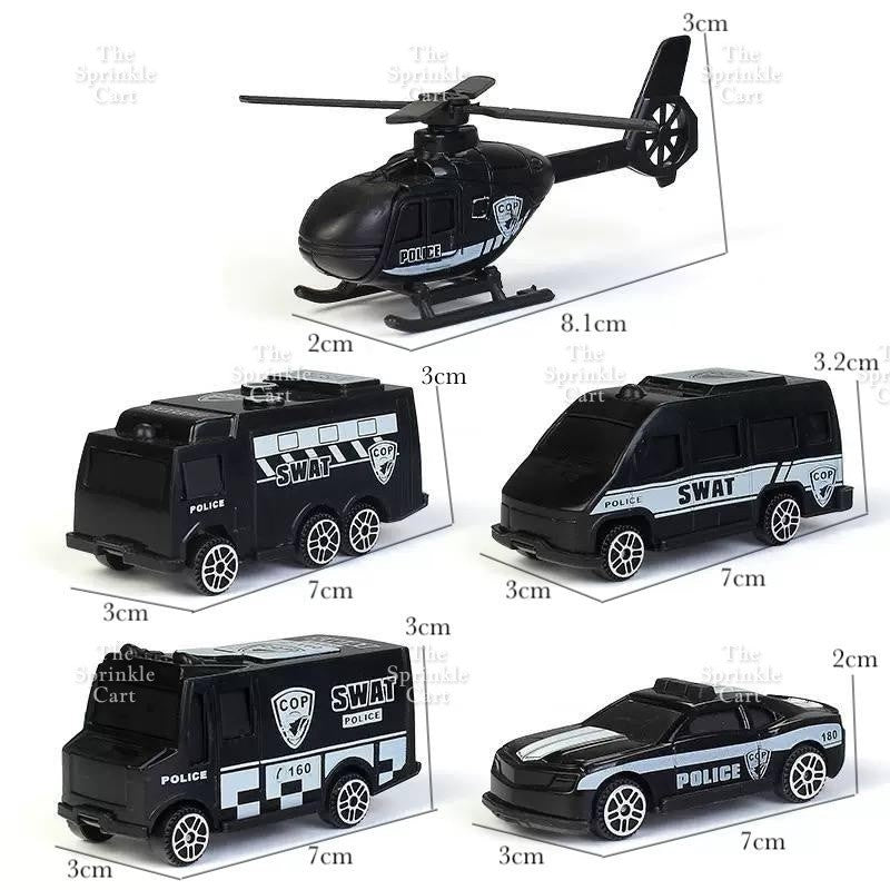 Superhero League  and Transportation Vehicle Boy Theme Cake Toy Topper Decoration TSC