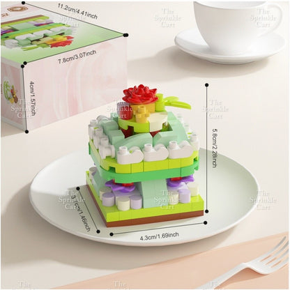 3D Building Blocks and Cardboard Puzzle Toy Assembly for Fun Pastime and DIY Decoration TSC